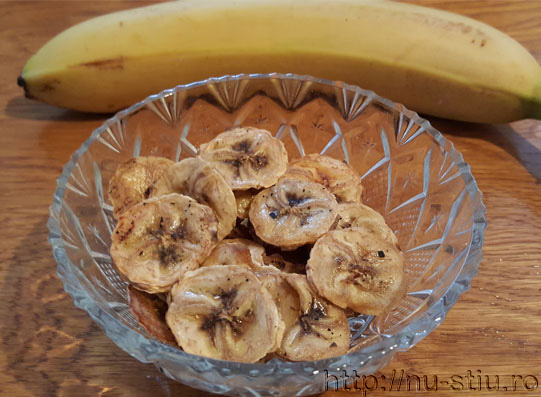 Banane crude, banane deshidratate - soluţii anti-diaree eficiente